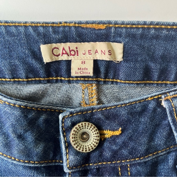 CAbi Style #750 Slim Fit Ruby Jeans Indigo Wash Size 8 - Picture 13 of 13